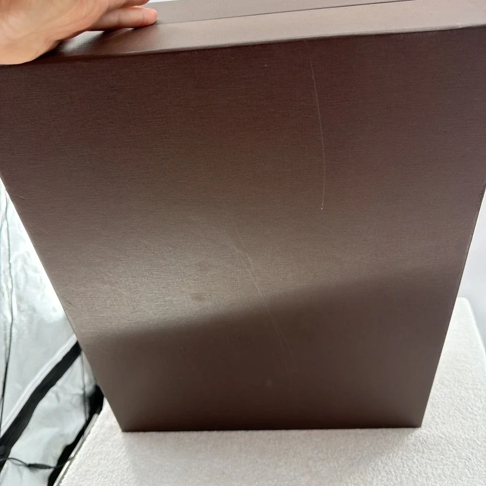 Louis Vuitton Brown Large Box With Lid 19.75
